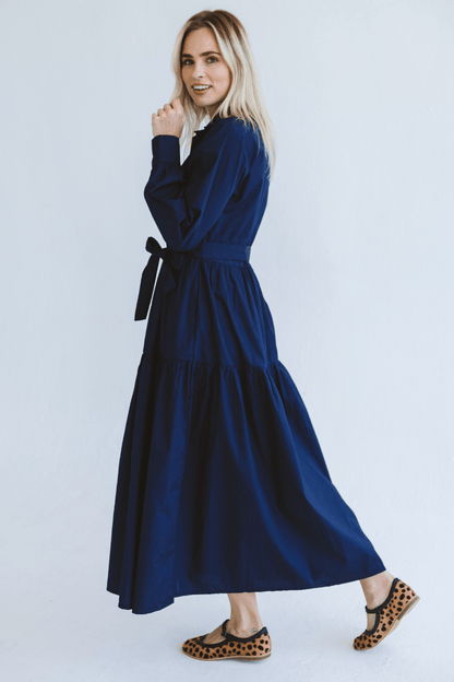 Selma Dress Navy