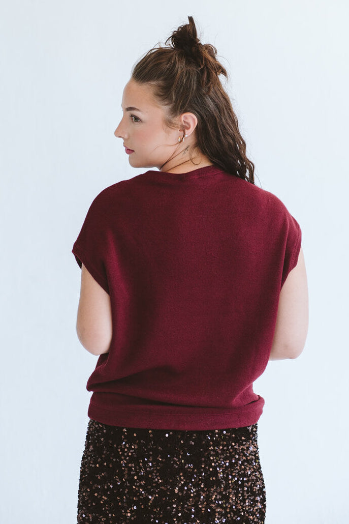 Denver Pullover Burgundy
