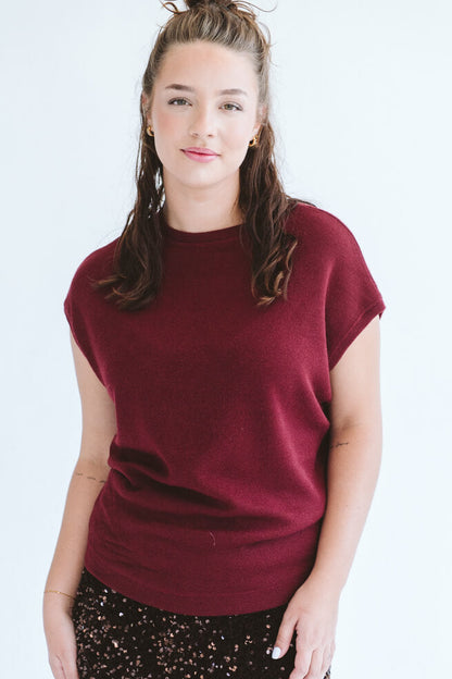 Denver Pullover Burgundy