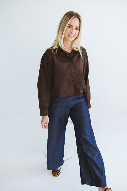 Page Shirt Chocolate