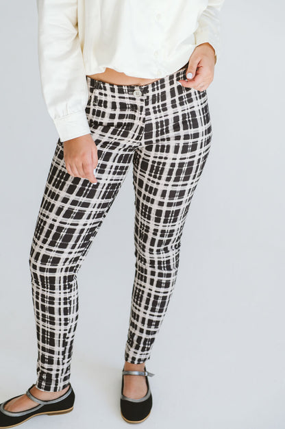 Renata Skinny Trouser Tartan