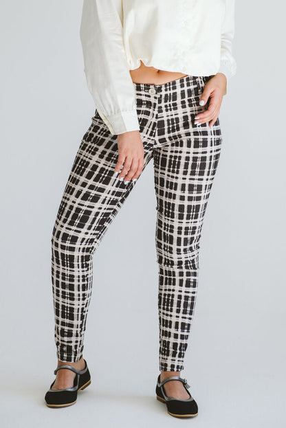 Renata Skinny Trouser Tartan