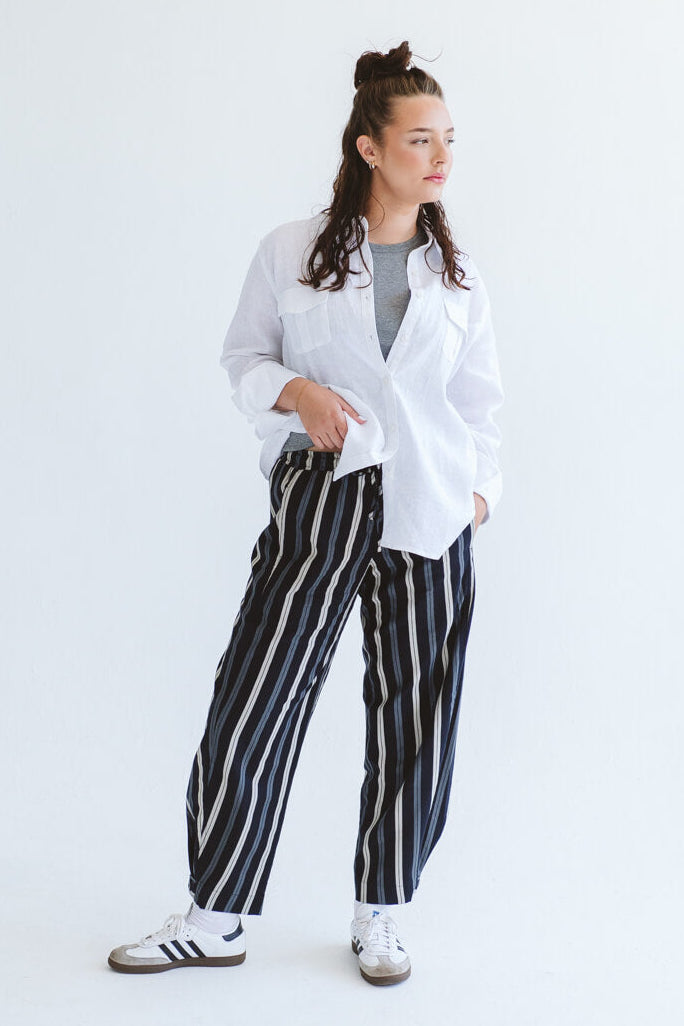 Tayla Barrel Trouser Grey