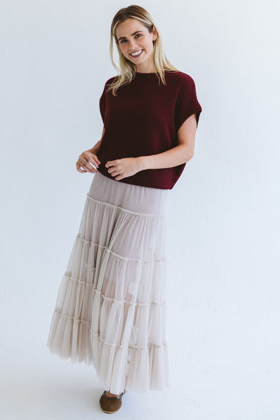 Tully Skirt Cream