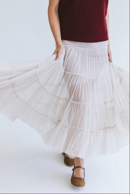 Tully Skirt Cream