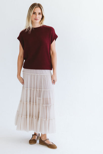 Tully Skirt Cream