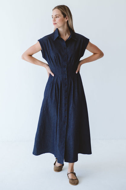 Tye Dress Denim