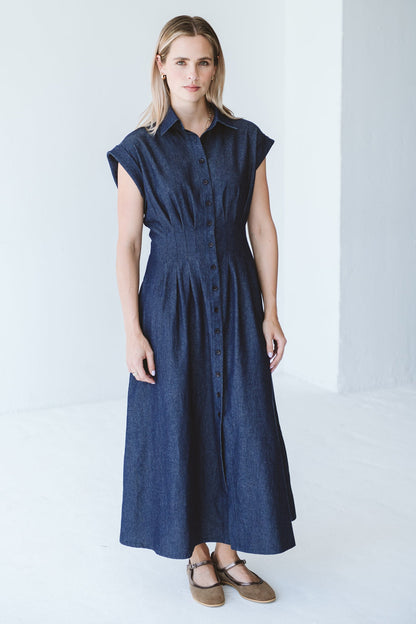 Tye Dress Denim