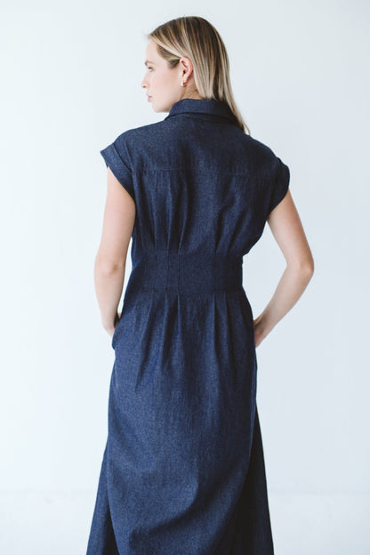 Tye Dress Denim