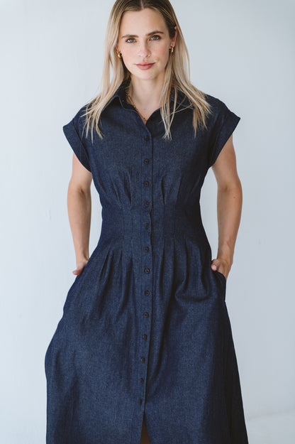 Tye Dress Denim