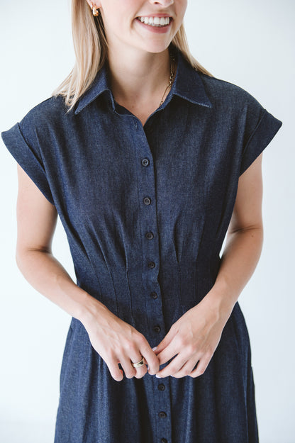 Tye Dress Denim