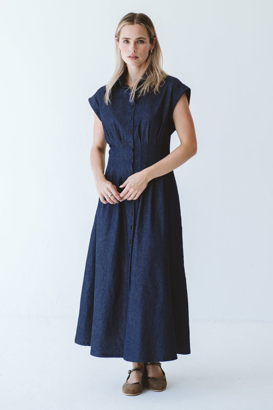 Tye Dress Denim