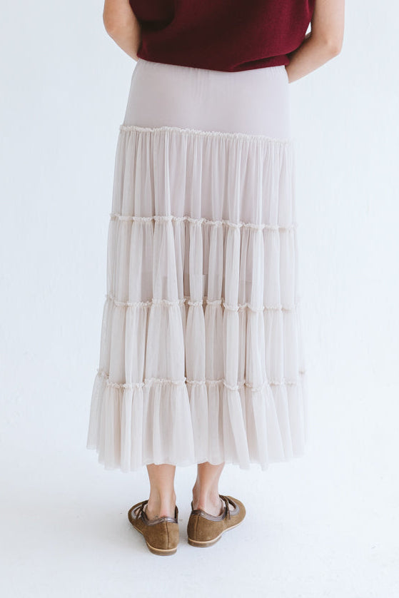 Tully Skirt Cream