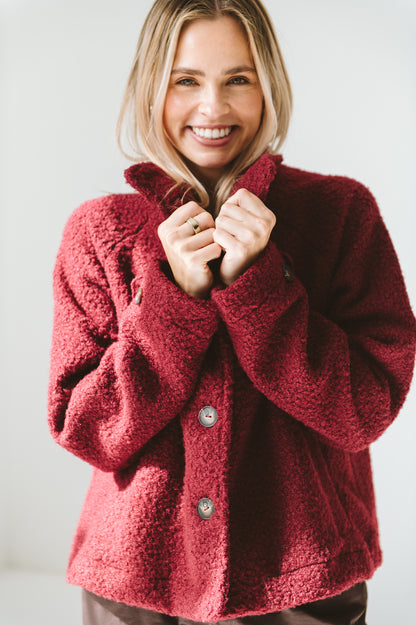 Muse Jacket Burgundy
