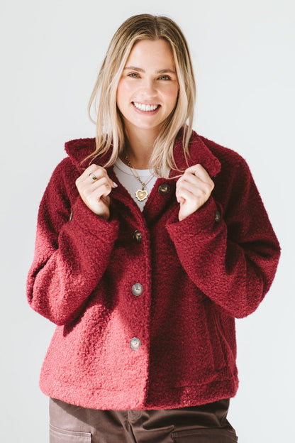 Muse Jacket Burgundy