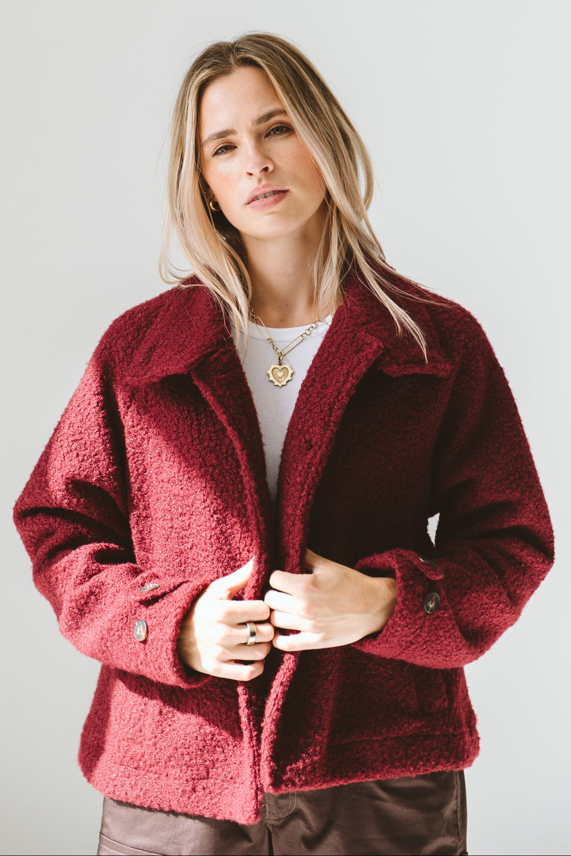Muse Jacket Burgundy