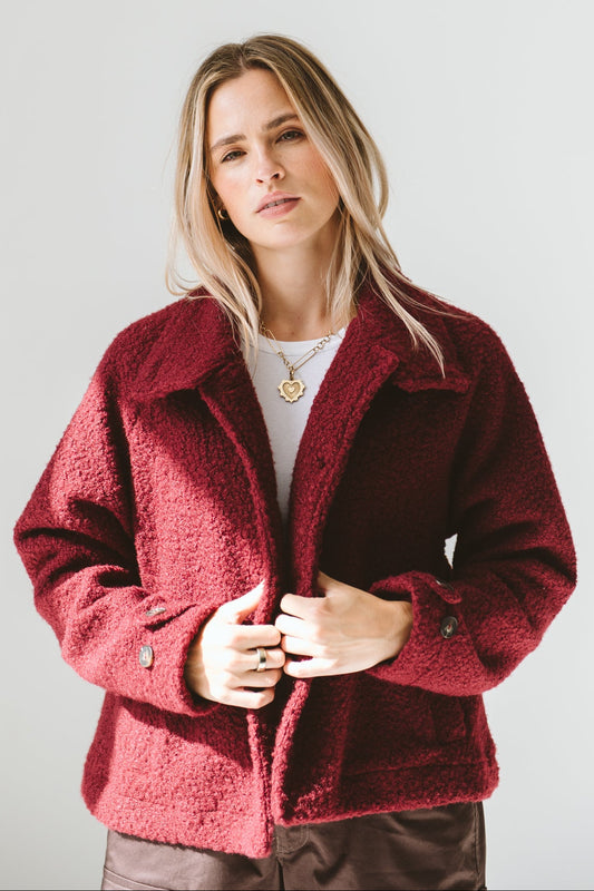 Muse Jacket Burgundy