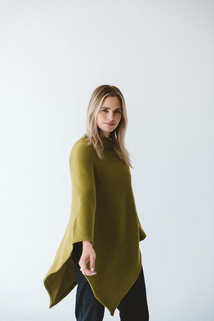 Poncho Chartreuse