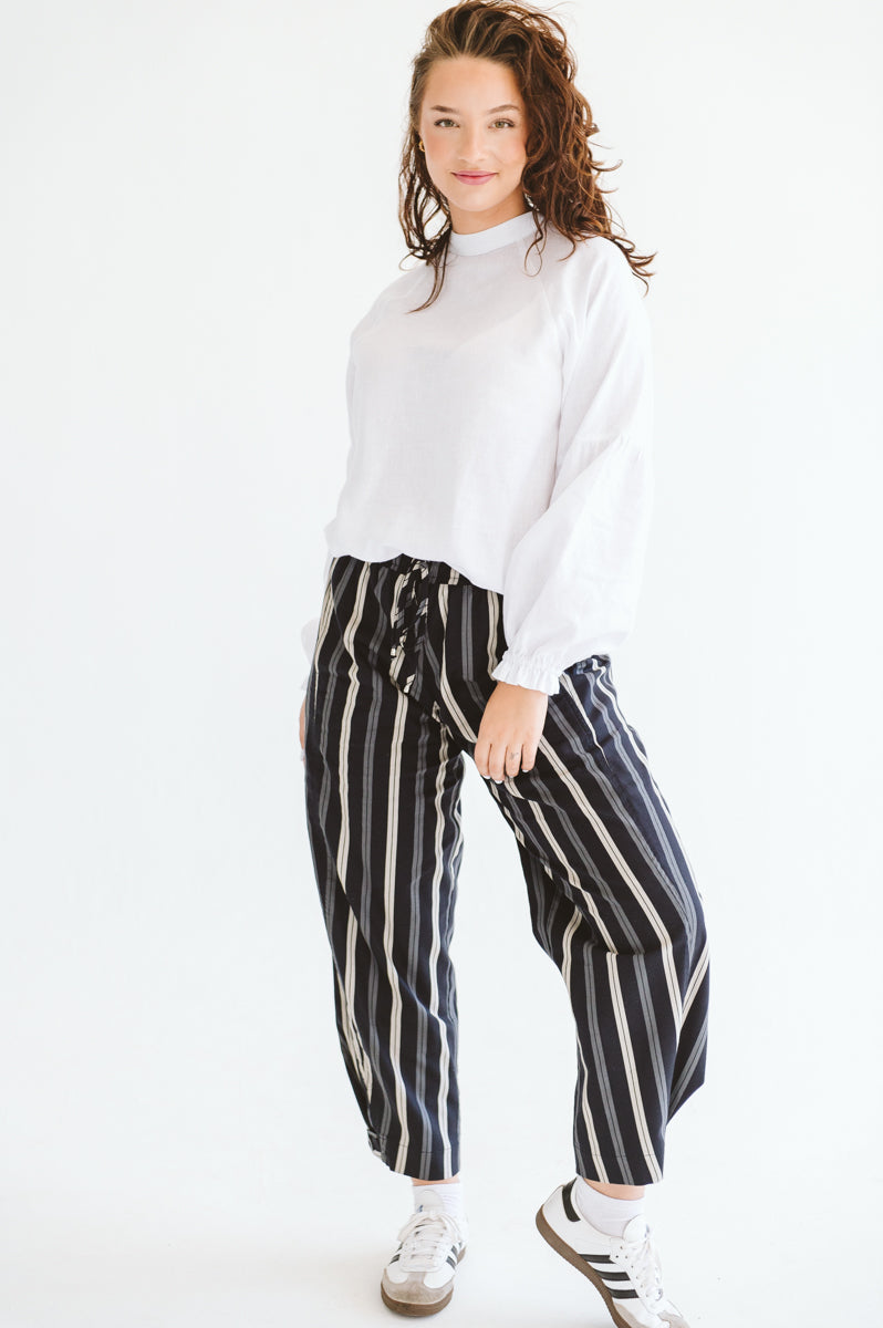 Tayla Barrel Trouser Grey