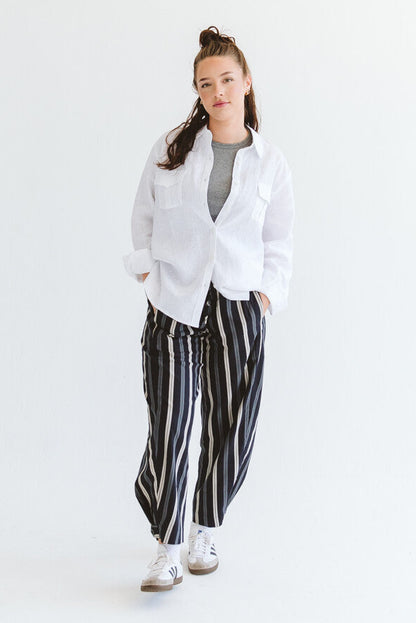 Tayla Barrel Trouser Grey