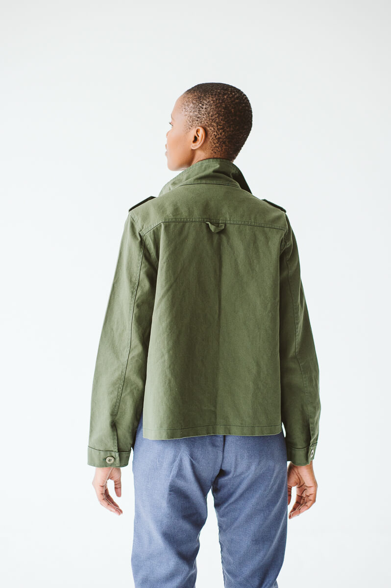 Ladd Cotton Twill Khaki Jacket