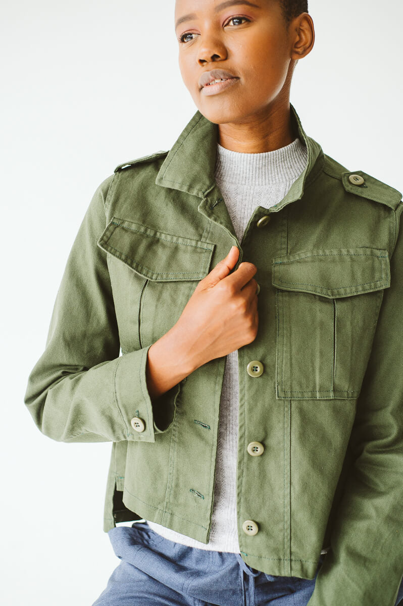 Ladd Cotton Twill Khaki Jacket