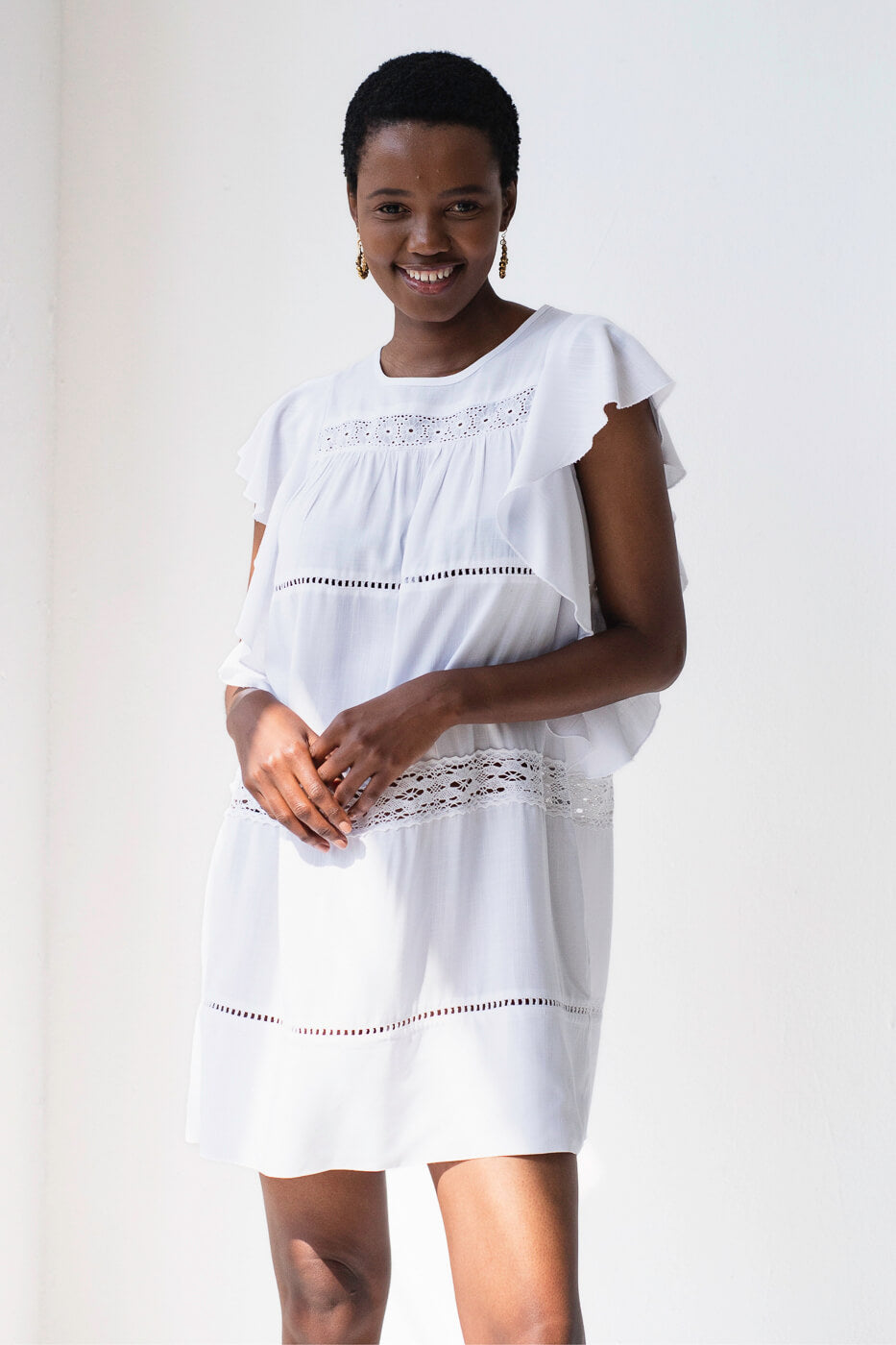 Isabel White Dress