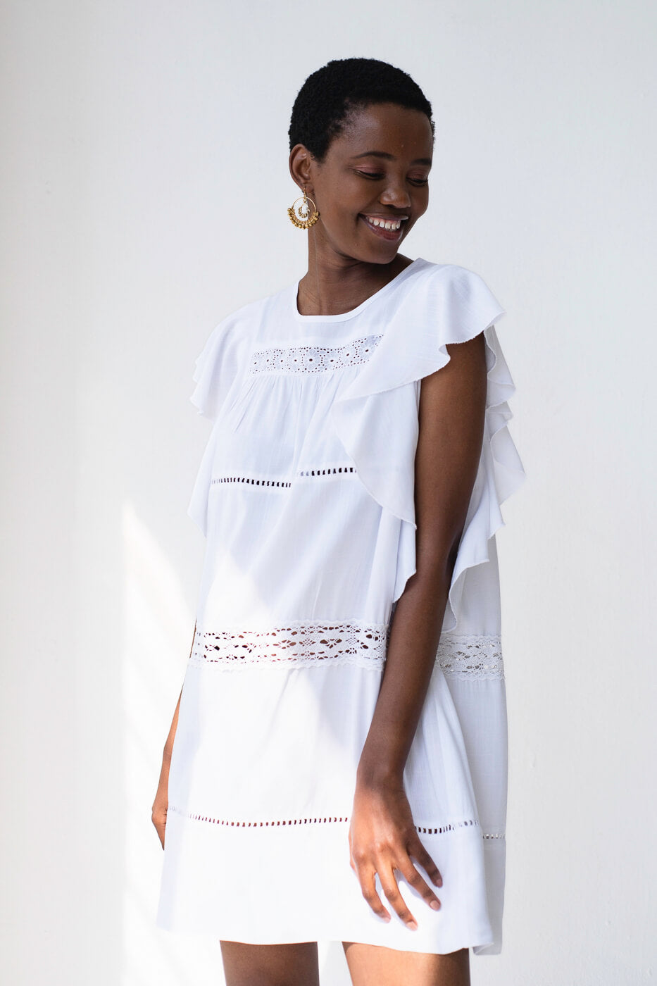 Isabel White Dress