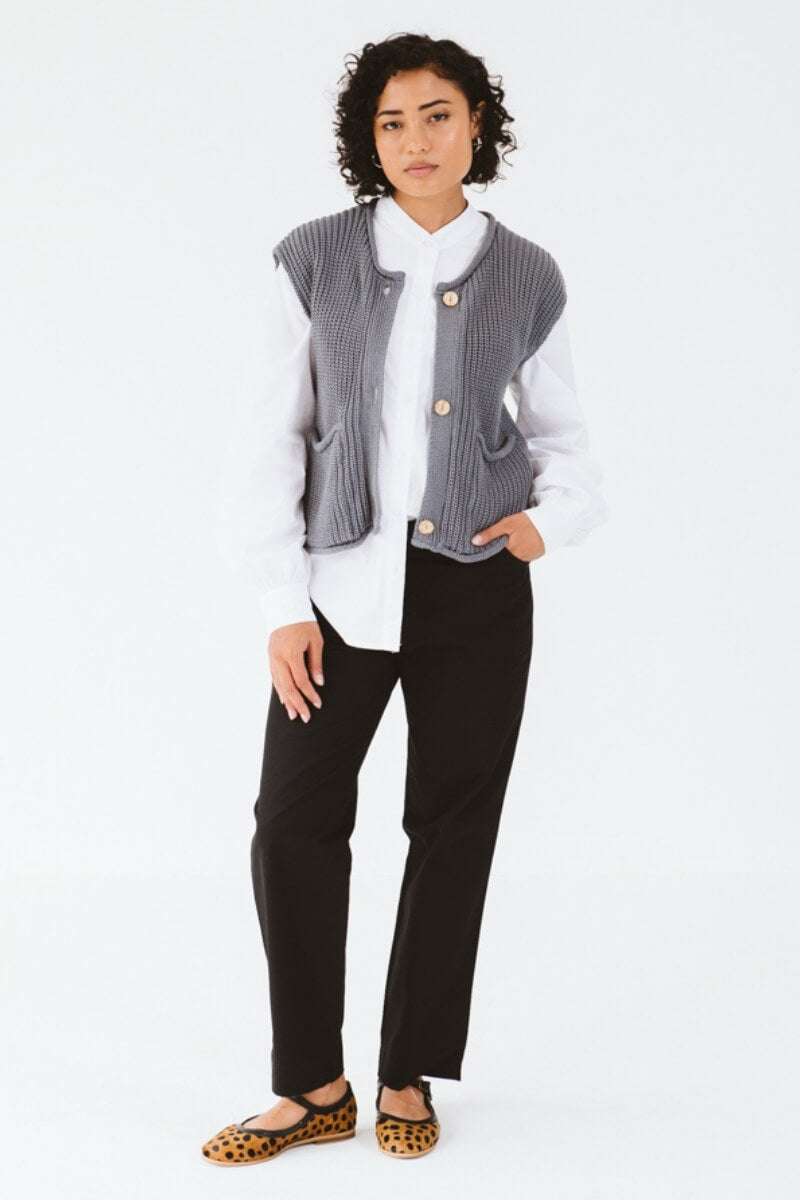 Coco Gilet Grey