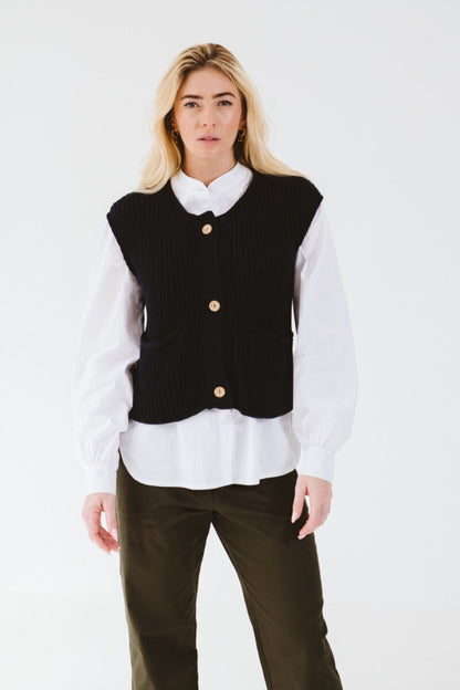 Coco Gilet Navy