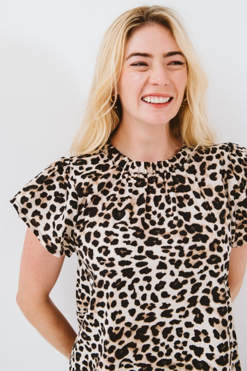 India Shirt Leopard