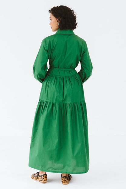 Selma Dress Amazon Green