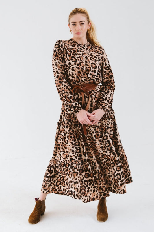 Valencia Leopard Print Dress