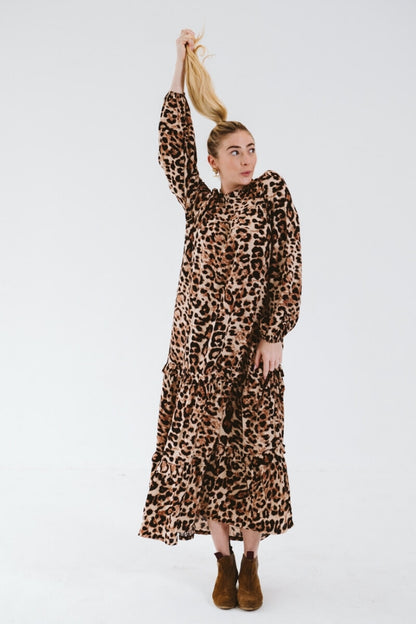 Valencia Leopard Print Dress