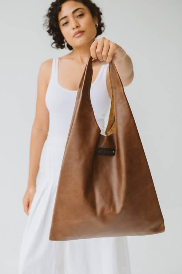 Casey Leather Bag Tan