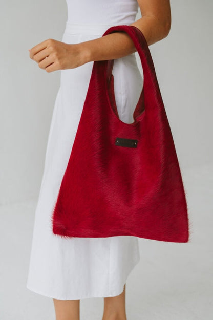 Casey Leather Bag Red