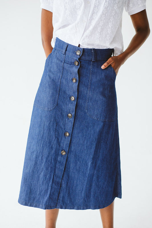Kelly Denim Skirt