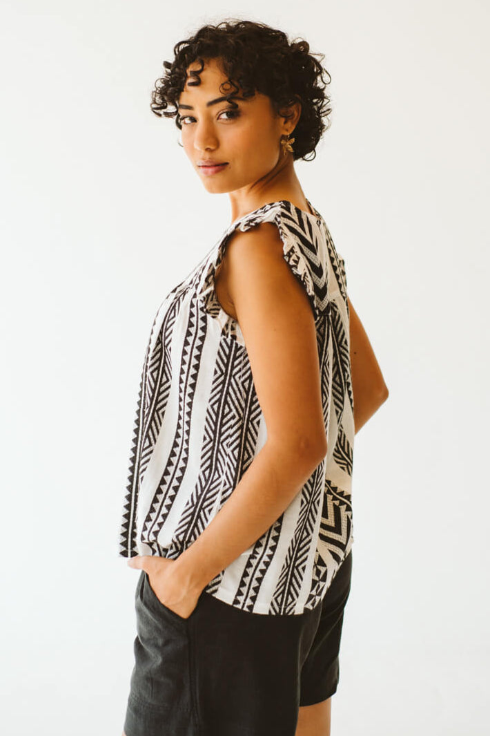 Paz Shirt Black
