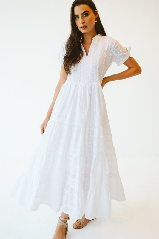 Shea White Anglaise Dress