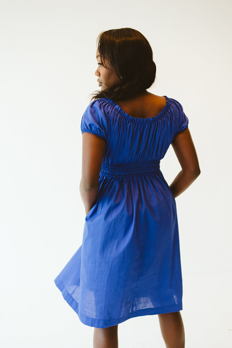 Nel Dress Blue