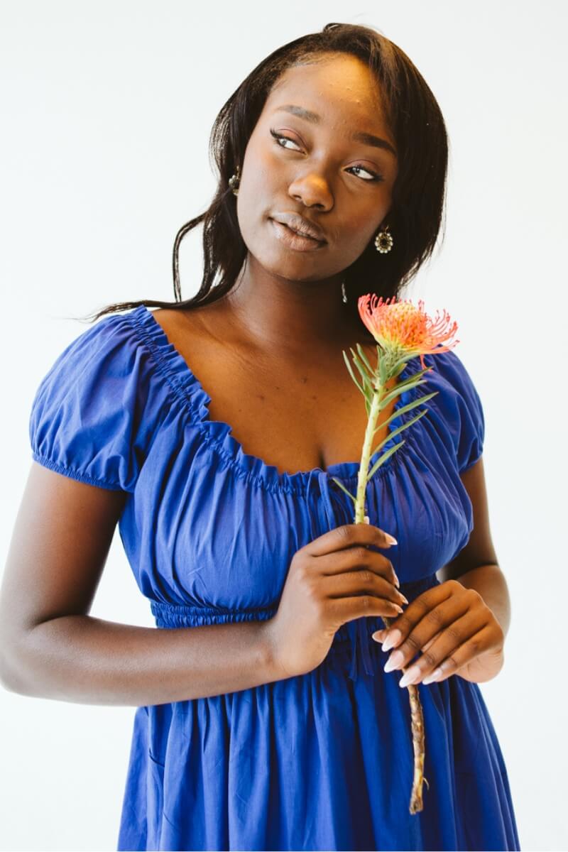 Nel Dress Blue