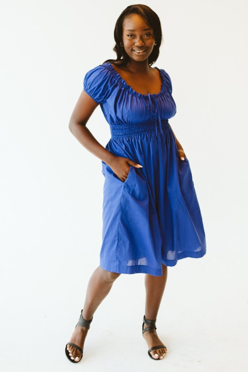 Nel Dress Blue