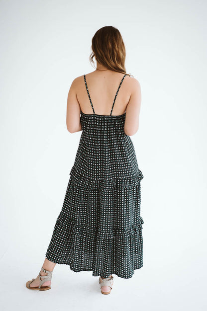 Nicole Dress Geo Print