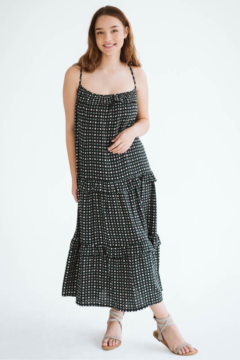 Nicole Dress Geo Print